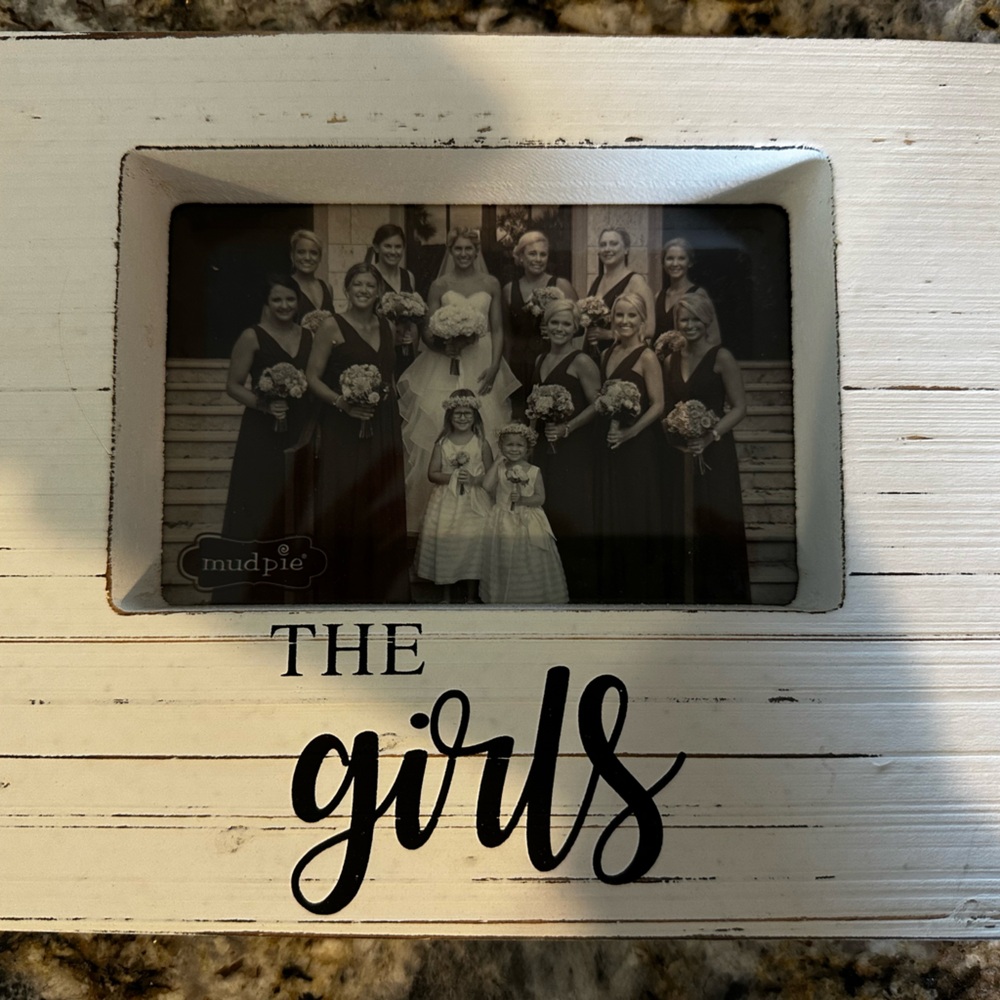 Mud Pie Cream 'The Girls' Photo Frame